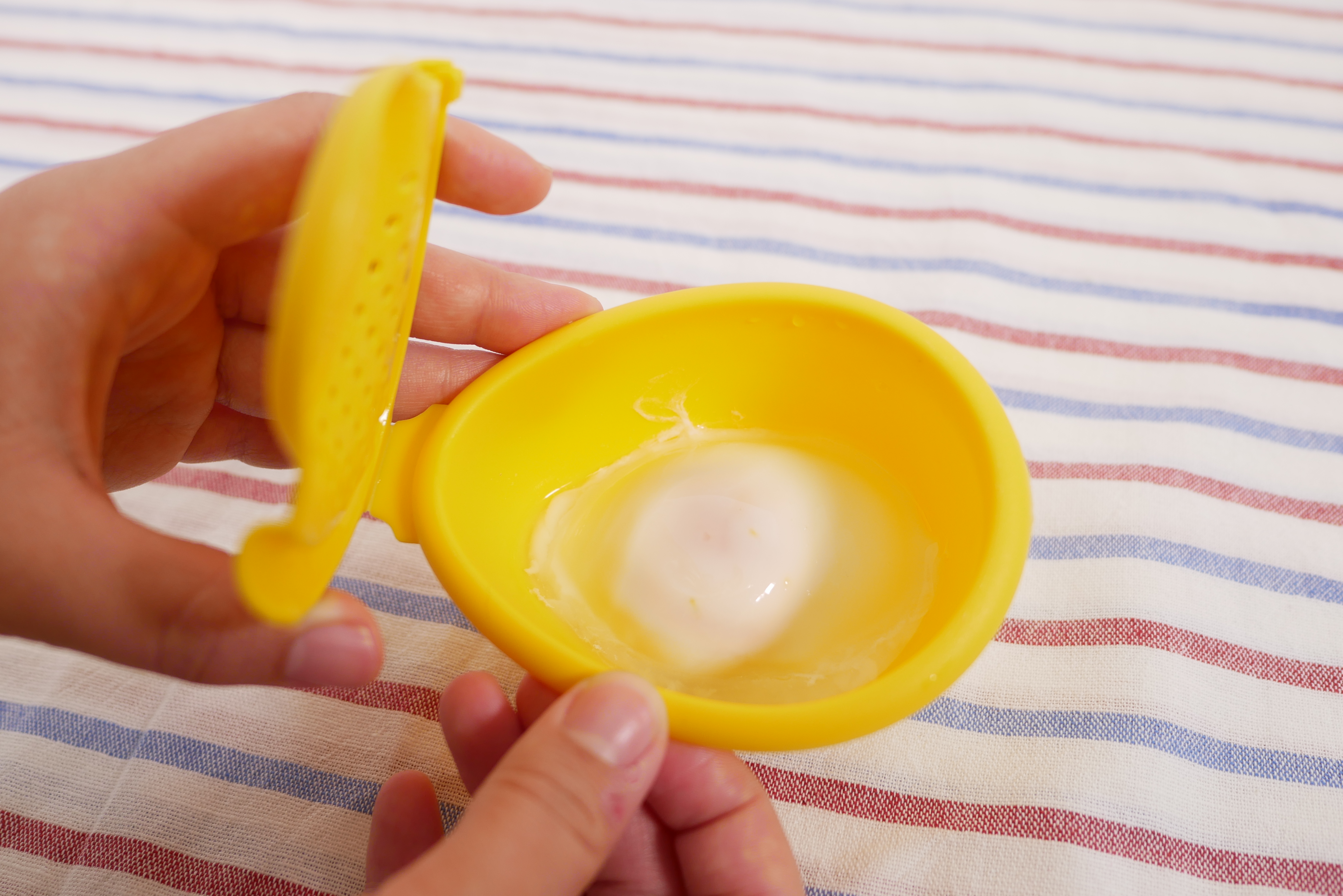 でき上がりは温泉たまごじゃない…?