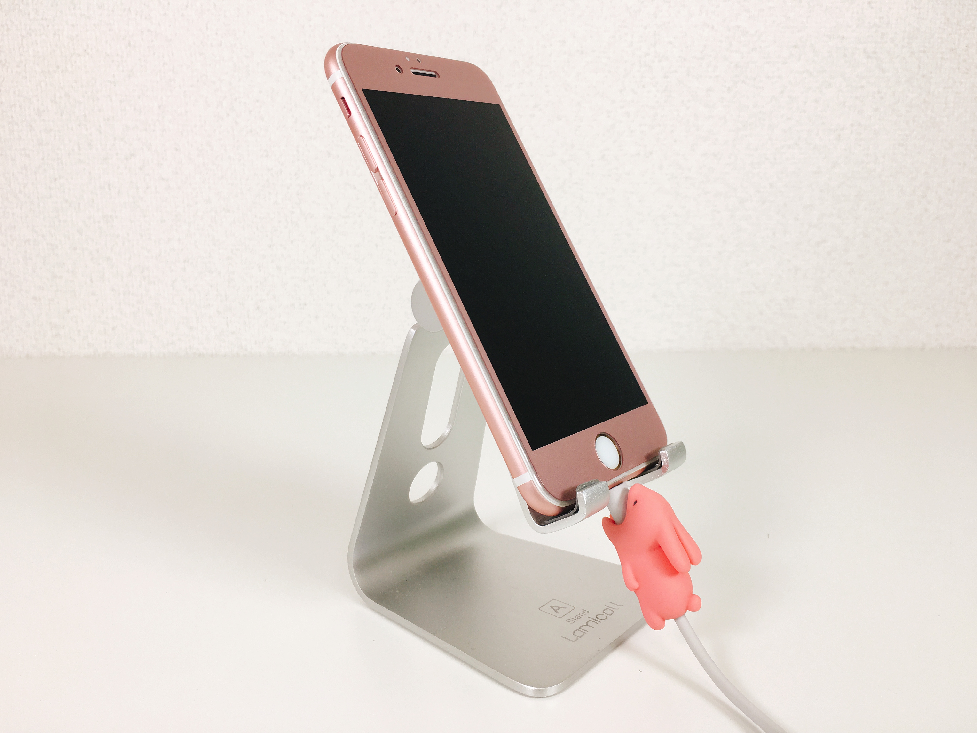 スマホスタンドを使っていても大丈夫