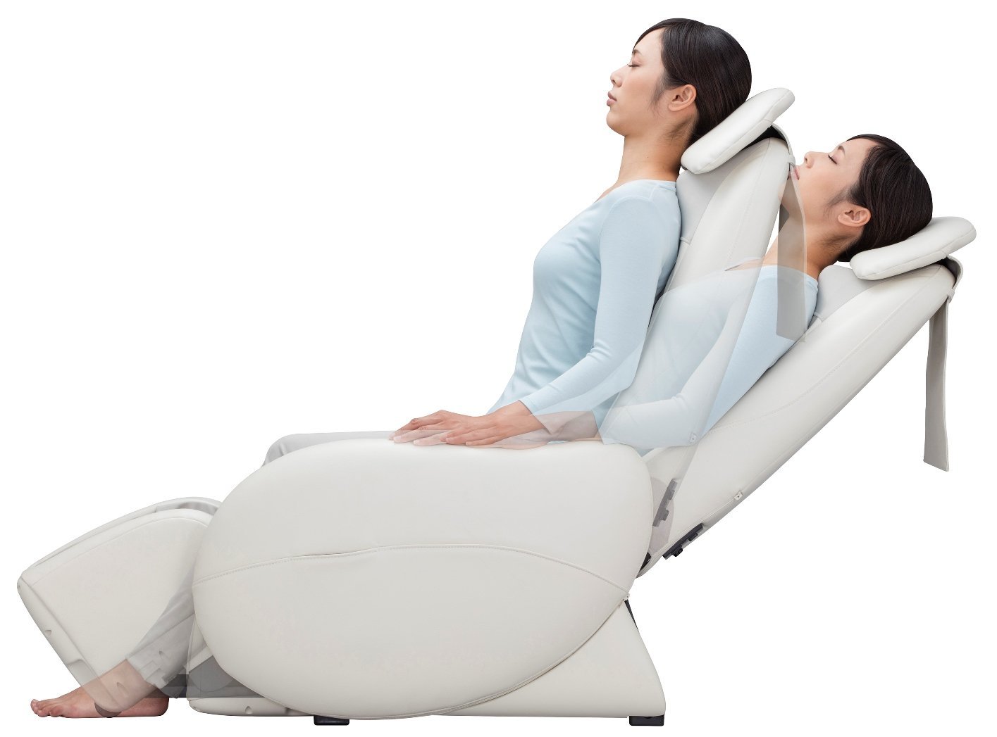 体格に適したフットレストの長さを選ぶ