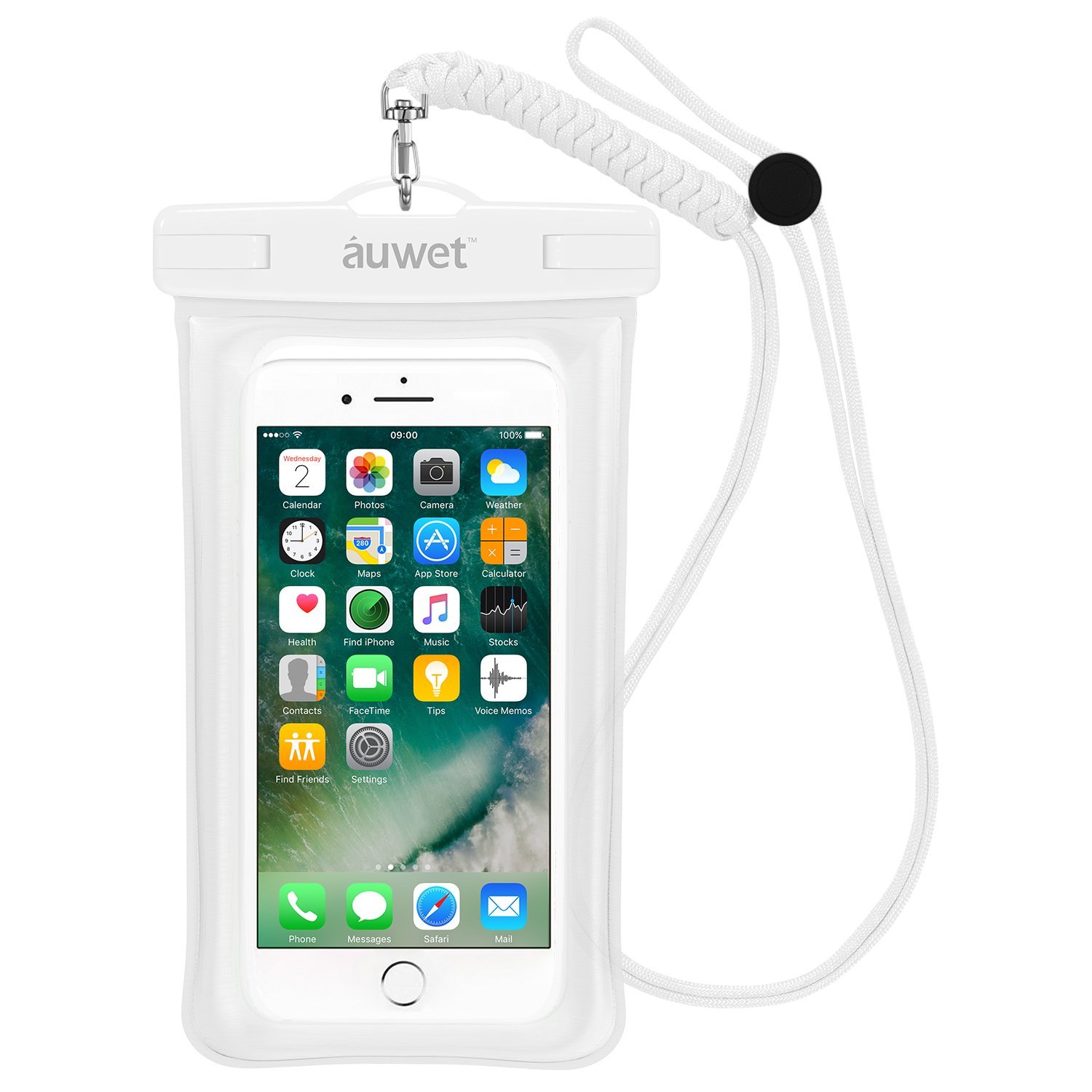 スマホのカメラを防水ケースに入れる
