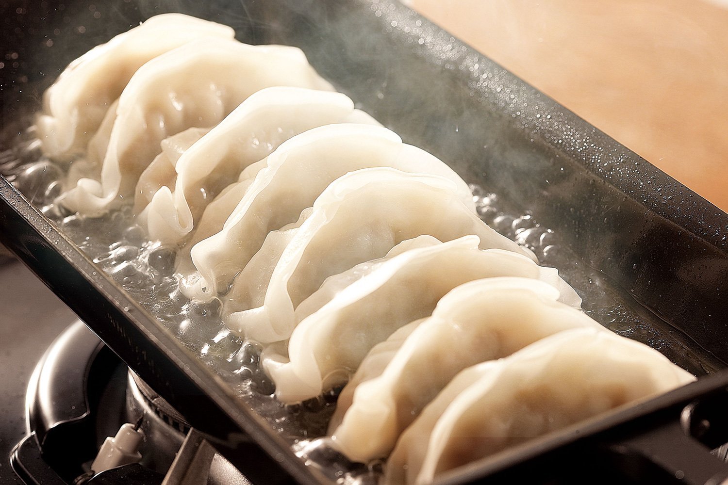 一度に焼ける餃子の数もチェック
