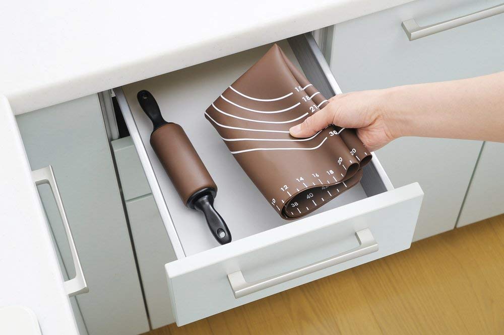 折りたためる素材なら収納しやすい