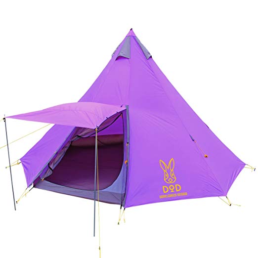 ソロキャンプにもおすすめワンポールタイプ