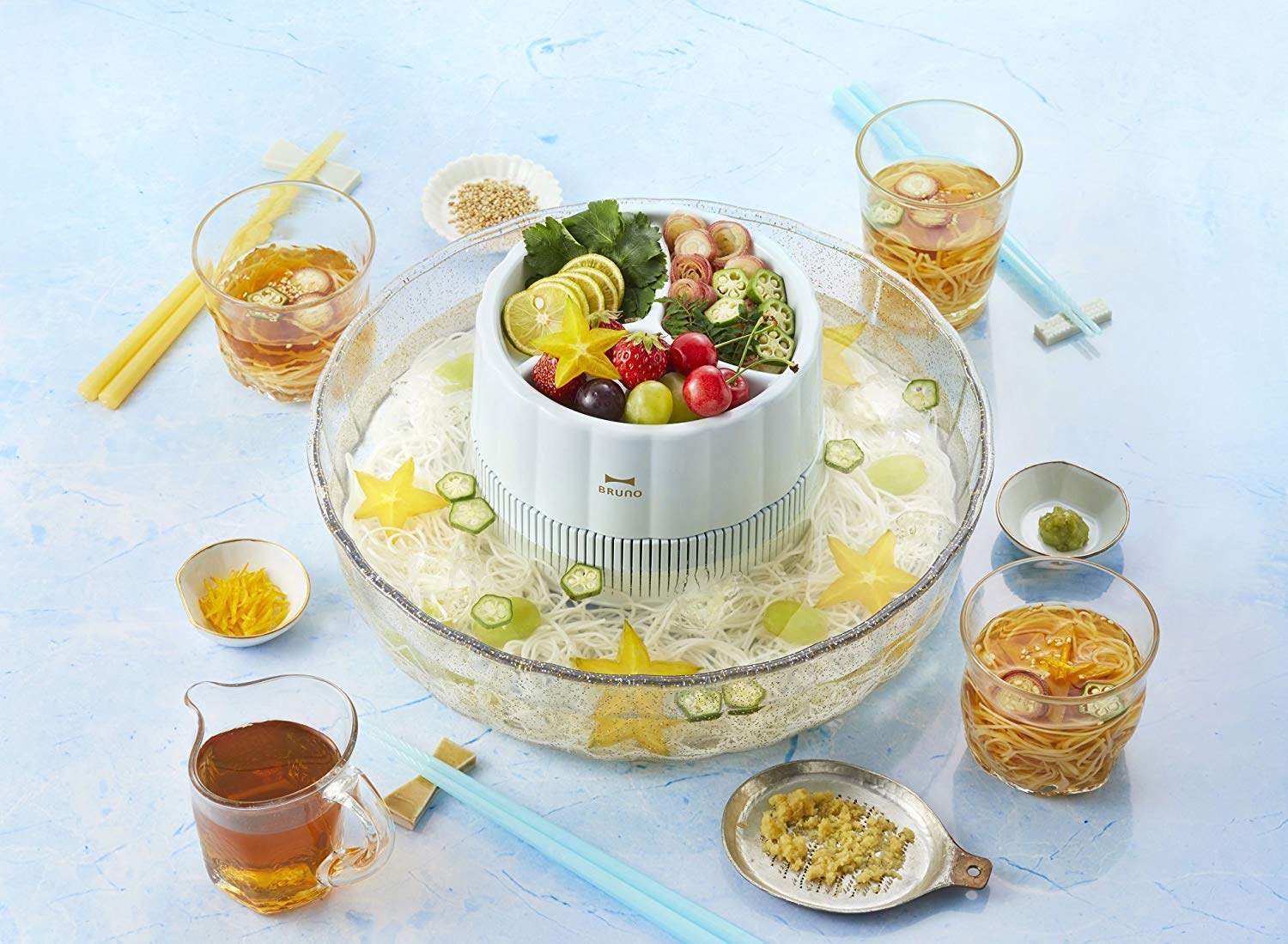自宅でも楽しめる流しそうめん機がほしい