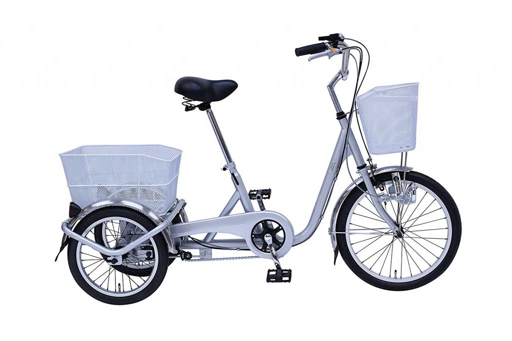 電動三輪自転車はうしろ二輪か