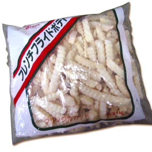波型カットの食感が良いクリンクルカット