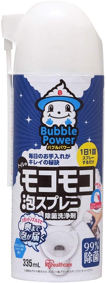 汚れにしっかり届く泡タイプ