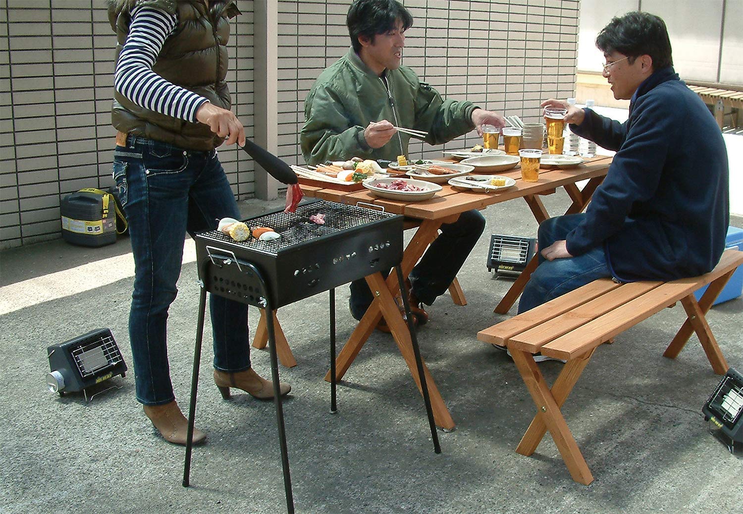アウトドア用のカセット型