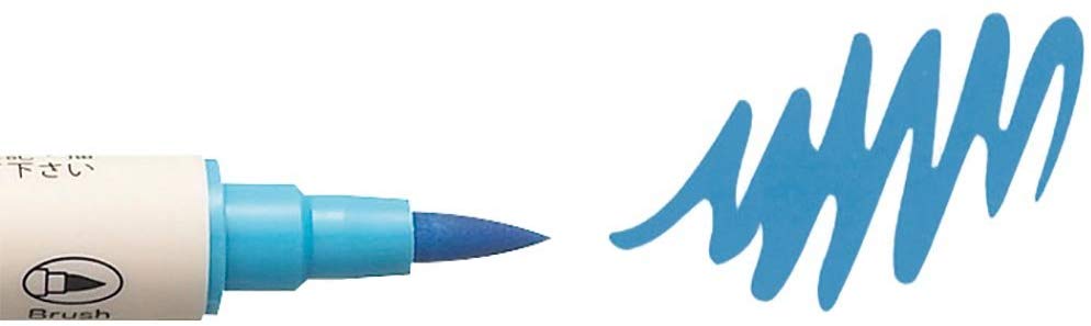 なめらかに書ける筆ペンタイプ