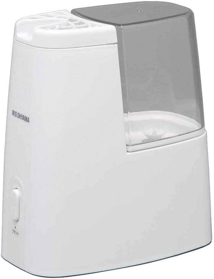 すばやく加湿できるスチーム方式