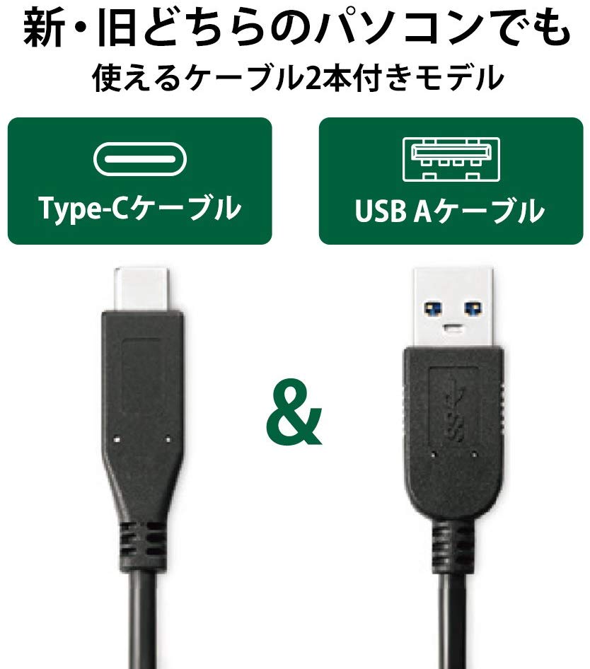 USBのタイプを確認