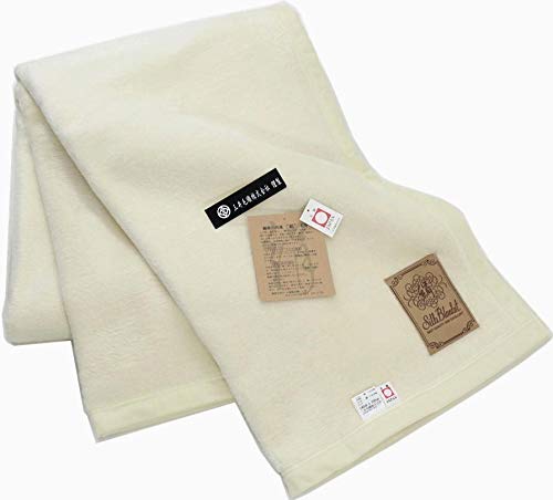 しっとりした肌触りのシルク毛布