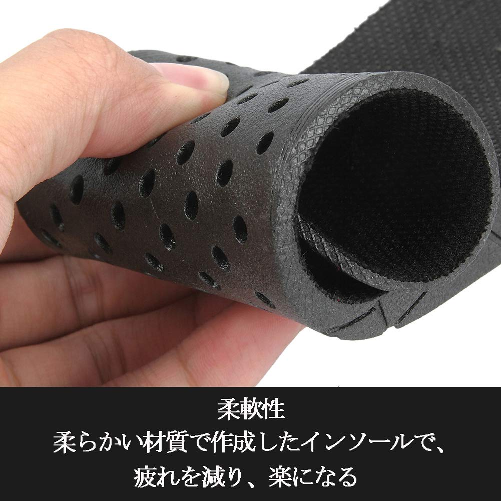 インソールの柔軟性をチェック
