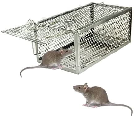 ネズミを生きたまま捕獲するカゴタイプ