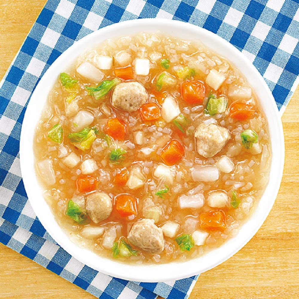 9〜11ヶ月頃には歯茎で潰せるタイプ