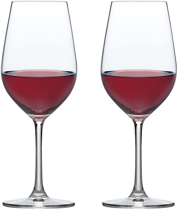 透明度が高くワインの色を楽しめるクリスタルグラス