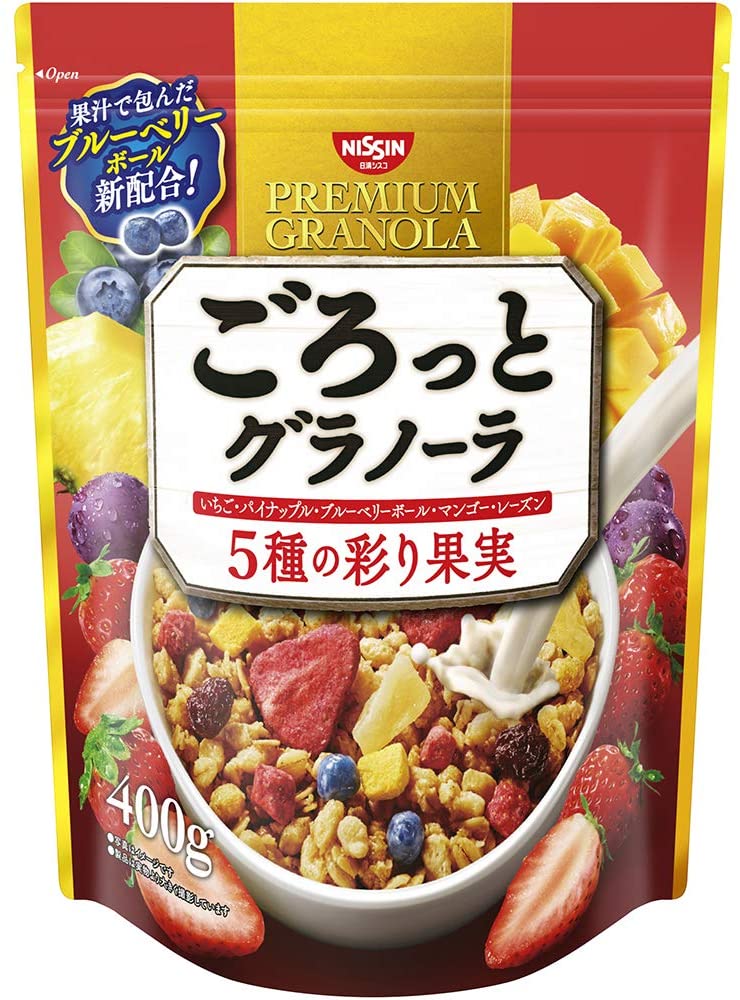 「日清シスコ」はナッツなどを丸ごと使った商品が多い