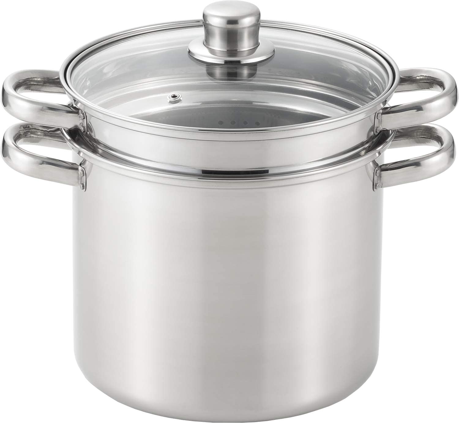 たっぷりの水でおいしく仕上げられる「縦茹でタイプ」