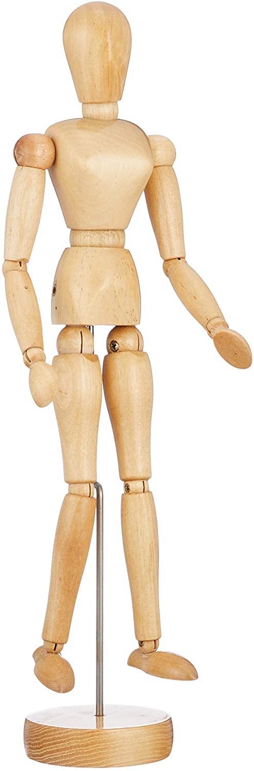 デッサンモデル デッサン人形 フィギュア モデル人形 人体模型 マネキン