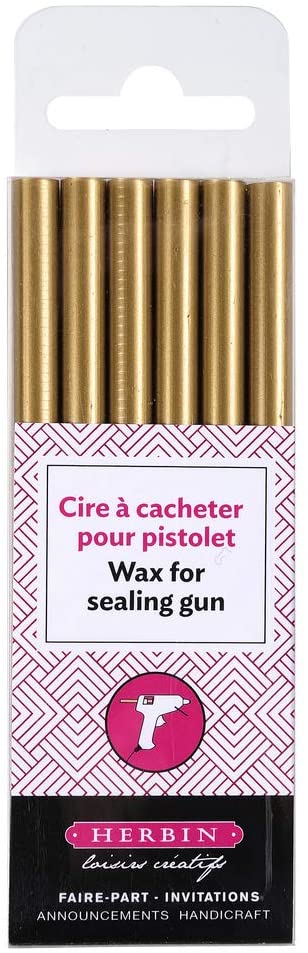 グルーガン用ワックスは火を使わない