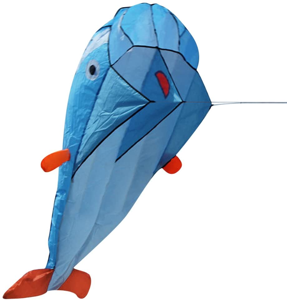 生き物が飛んでいるような動きが特徴の軟体凧