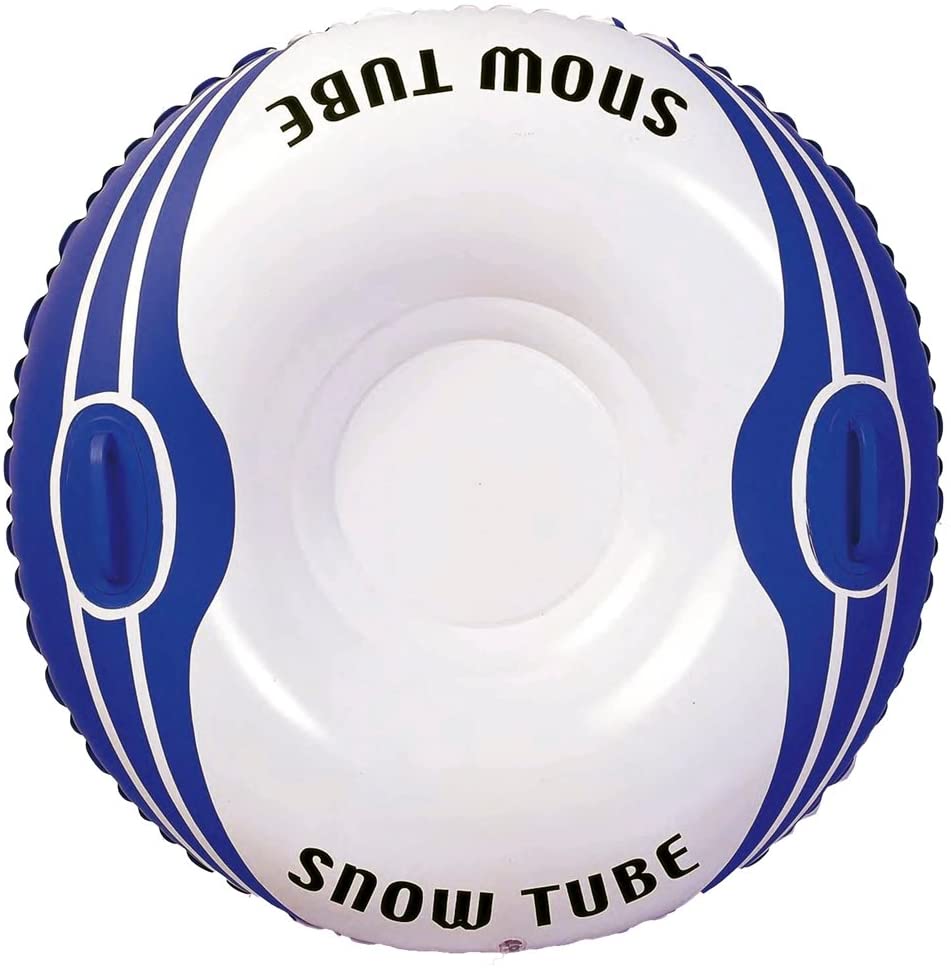 雪の上を滑って遊ぶ「スノーチューブ」