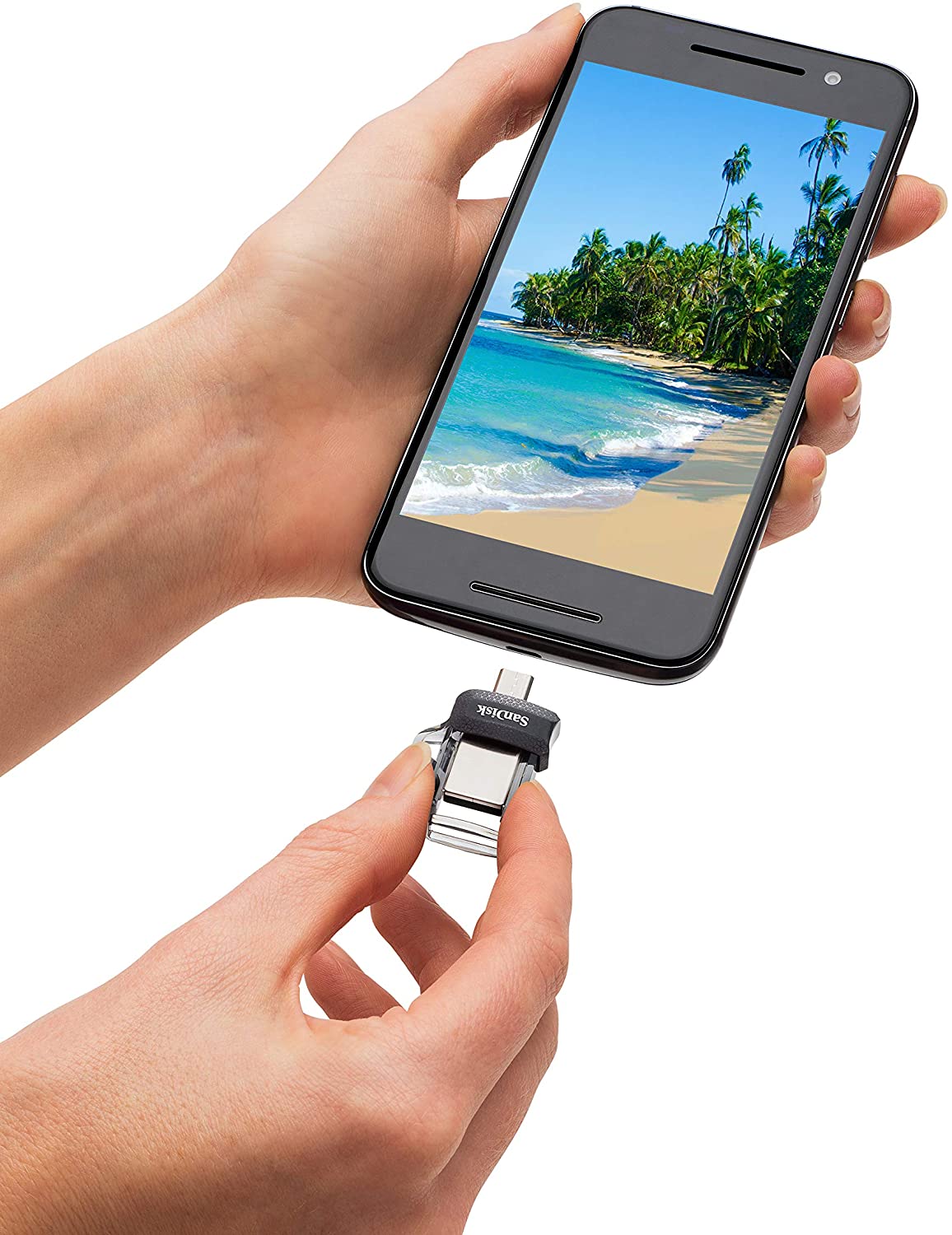 Androidデバイスに対応したmicroUSB端子