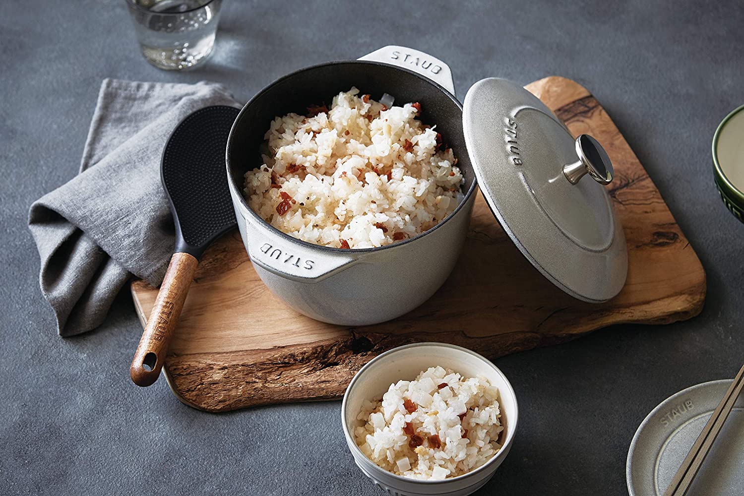 ラ・ココット・デ・ゴハン：ふっくらとしたお米が炊ける炊飯専用鍋