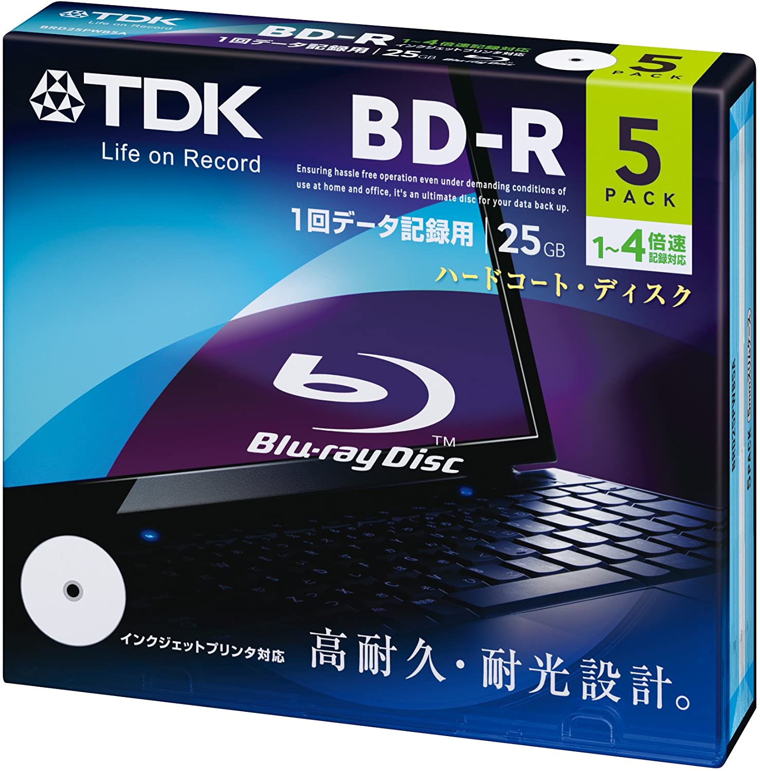 99％以上節約 BD-R データ用25GB 1層 6倍速 25枚スピンドルケース SONY ソニー 25BNR1DCPP6  riosmauricio.com
