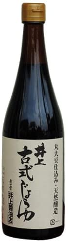 井上醤油店:質の良い天然醸造醤油を製造