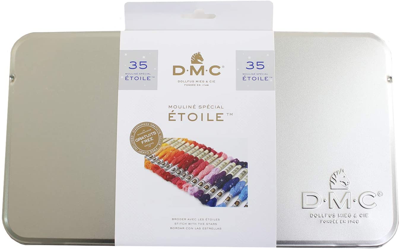 DMC：発色と光沢感のある上質糸