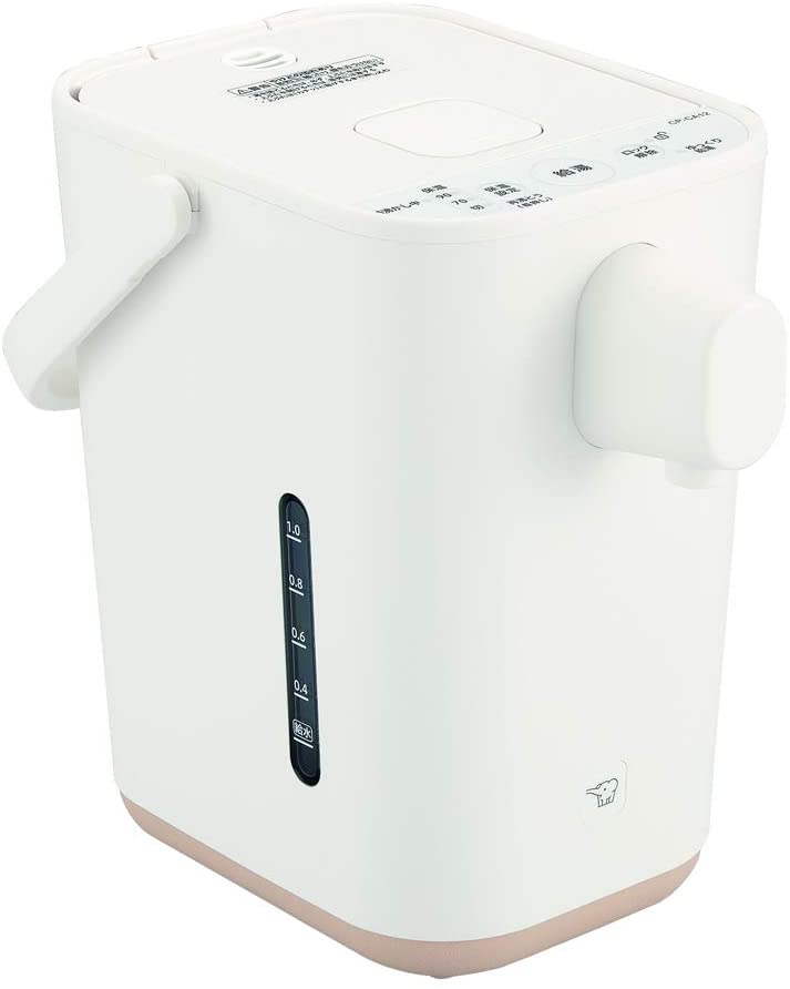 全日本送料無料 温度調整 電気ポット おしゃれ 保温機能付き 電動給湯ポット 3.2リットル