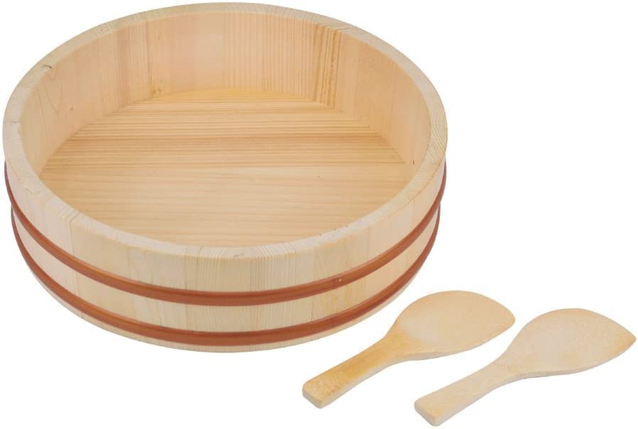 木製寿司桶はほど良い硬さの酢飯をつくることができる