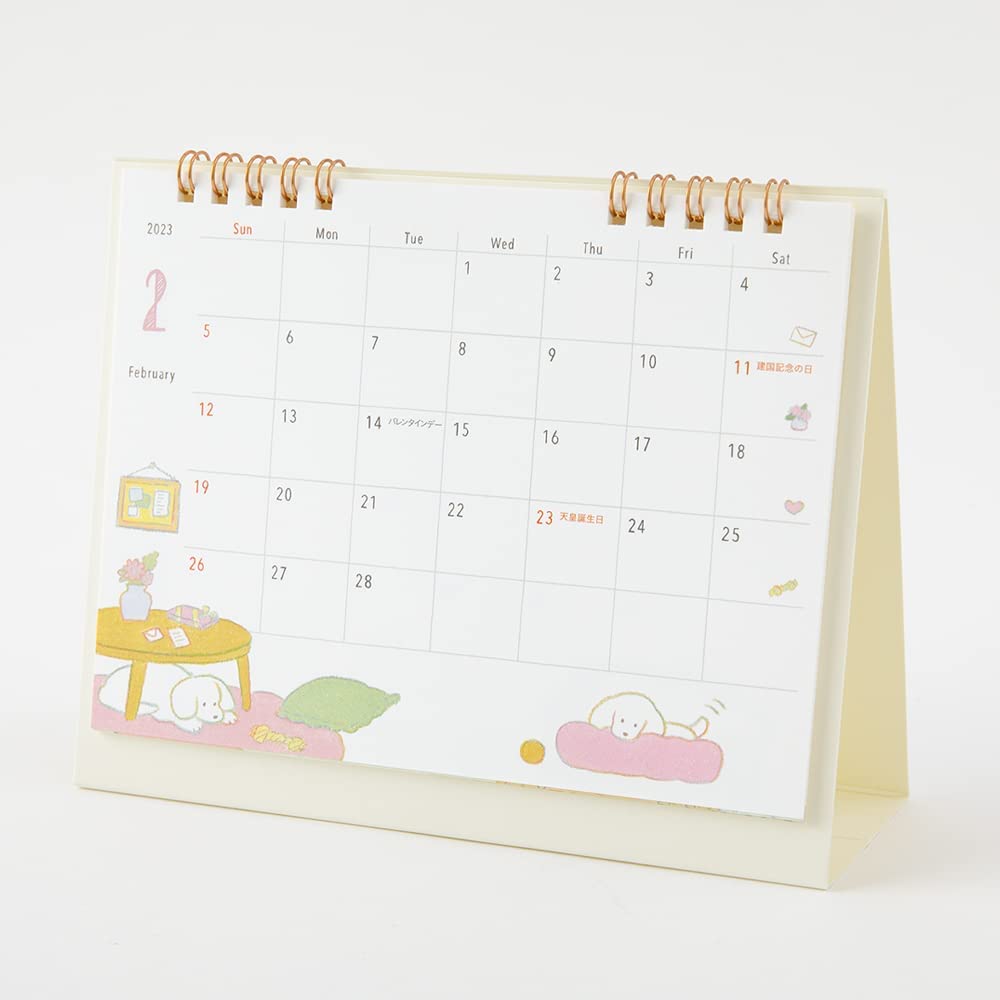 月間カレンダー：1ヶ月の予定を管理したい方におすすめ