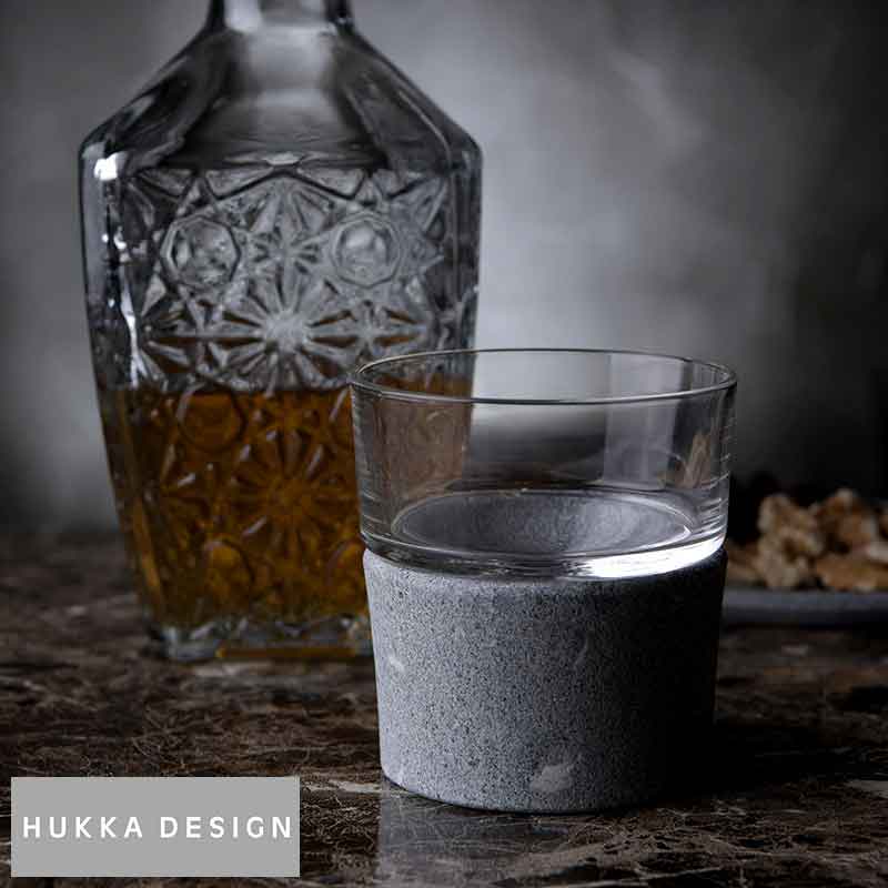 ●HUKKA DESIGNが「ソープストーン ウイスキーグラス」を販売中