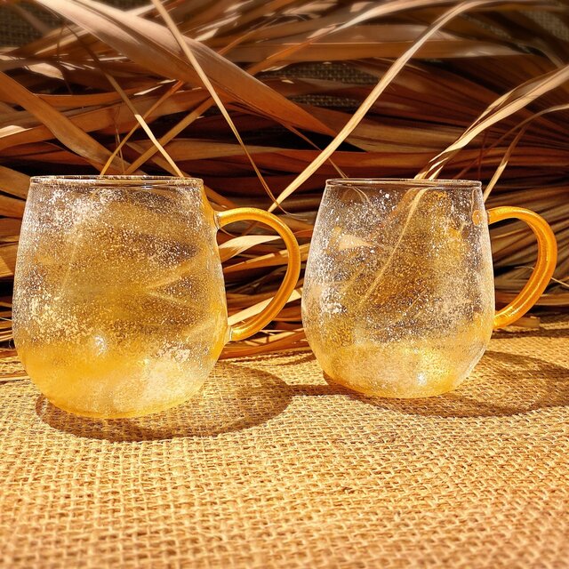 ●耐熱性でレンジも使える「ビールジョッキ」ペアグラス